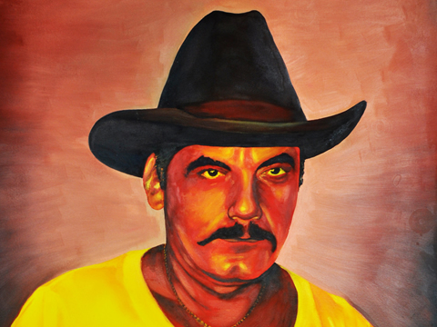 Sem Título (Quintino Gatilheiro) - Óleo Sobre Tela - 2012